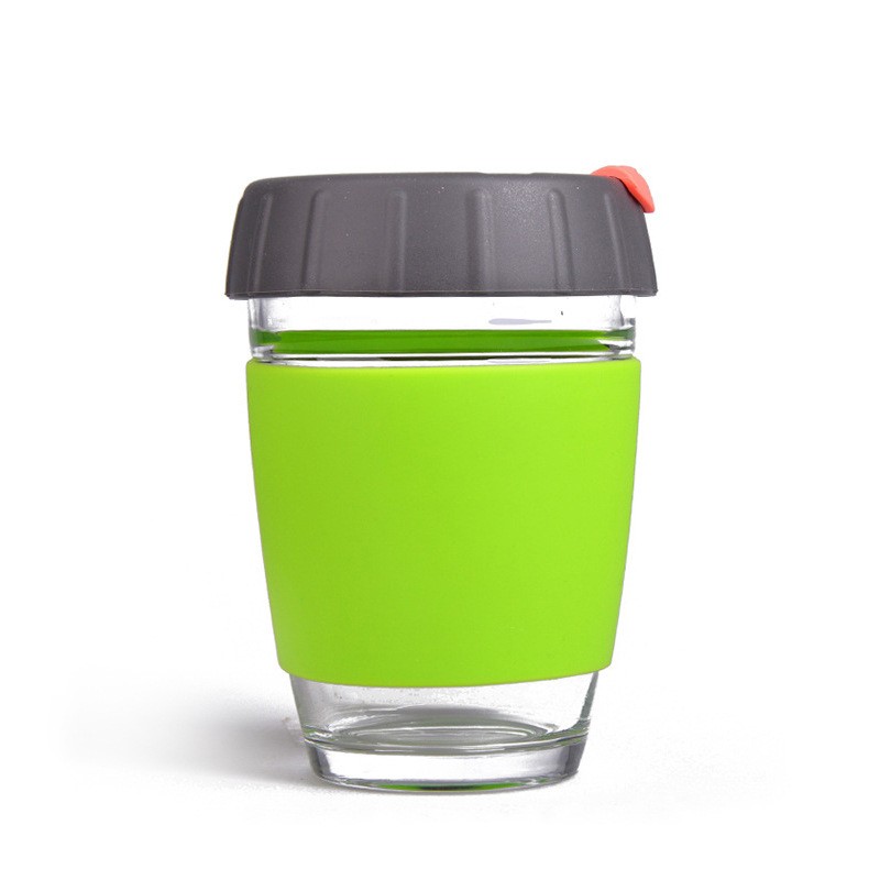 硅胶杯套,定制硅胶杯套【杯身+盖子】