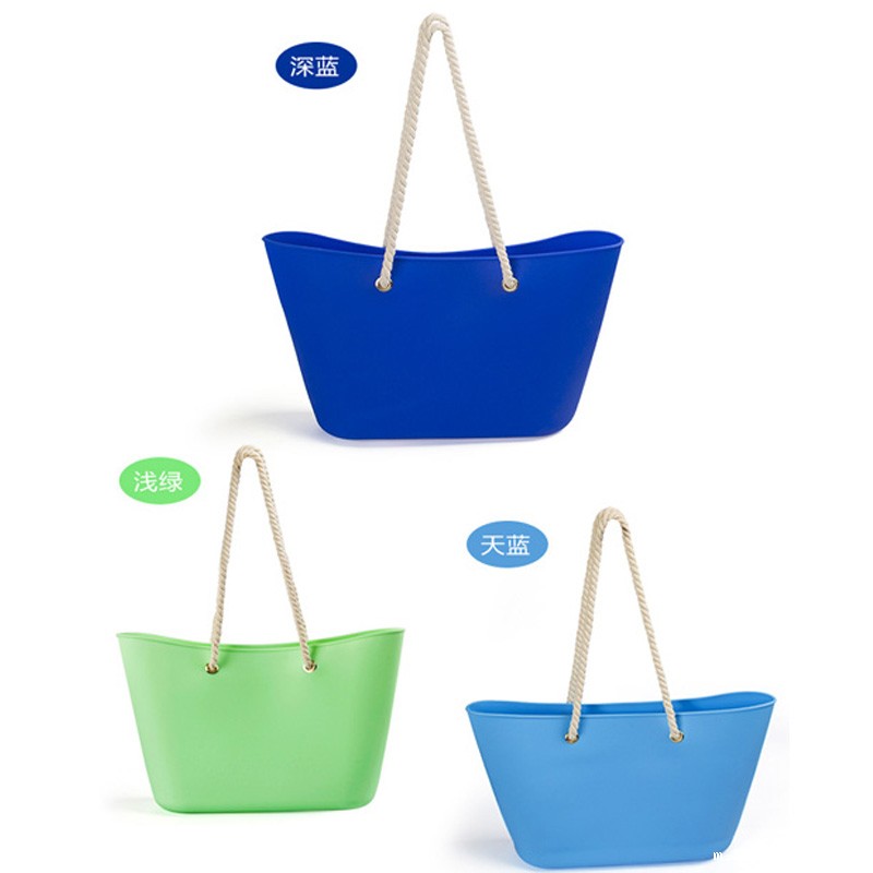 硅胶手提包,硅胶沙滩包厂家定制