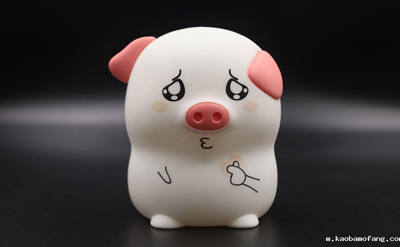 七彩硅胶拍拍灯usb充电led节